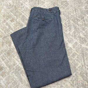 Light wash straight leg jeans
